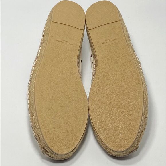 Saint Laurent Signature logo Polka Dot Espadrilles size 39.5 - Picture 11 of 12